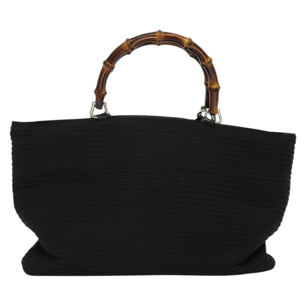 Gucci Gucci Vintage Bamboo Handle Bag Canvas Size ONE SIZE - 19 Thumbnail