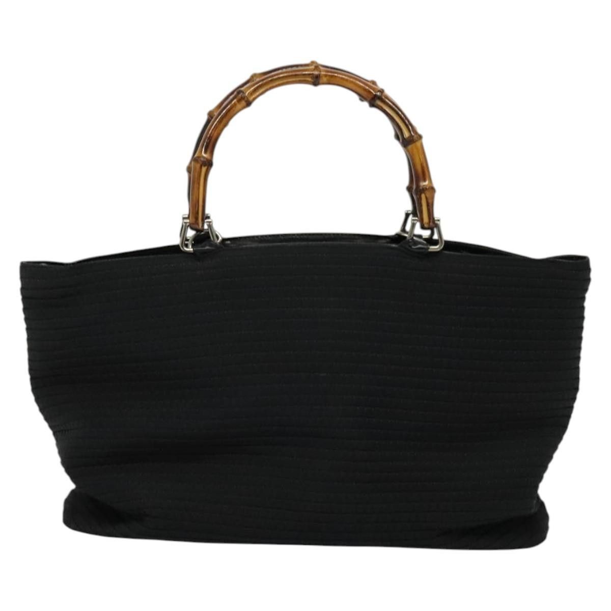 Gucci Gucci Vintage Bamboo Handle Bag Canvas Size ONE SIZE - 2 Thumbnail