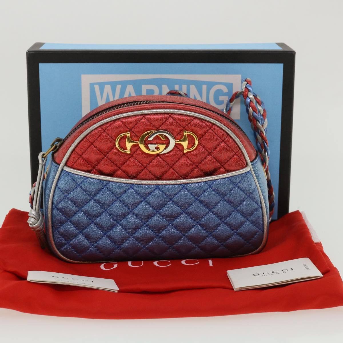 Gucci Gucci Trapuntata Camera Shoulder Bag Lambskin Size ONE SIZE - 14 Thumbnail
