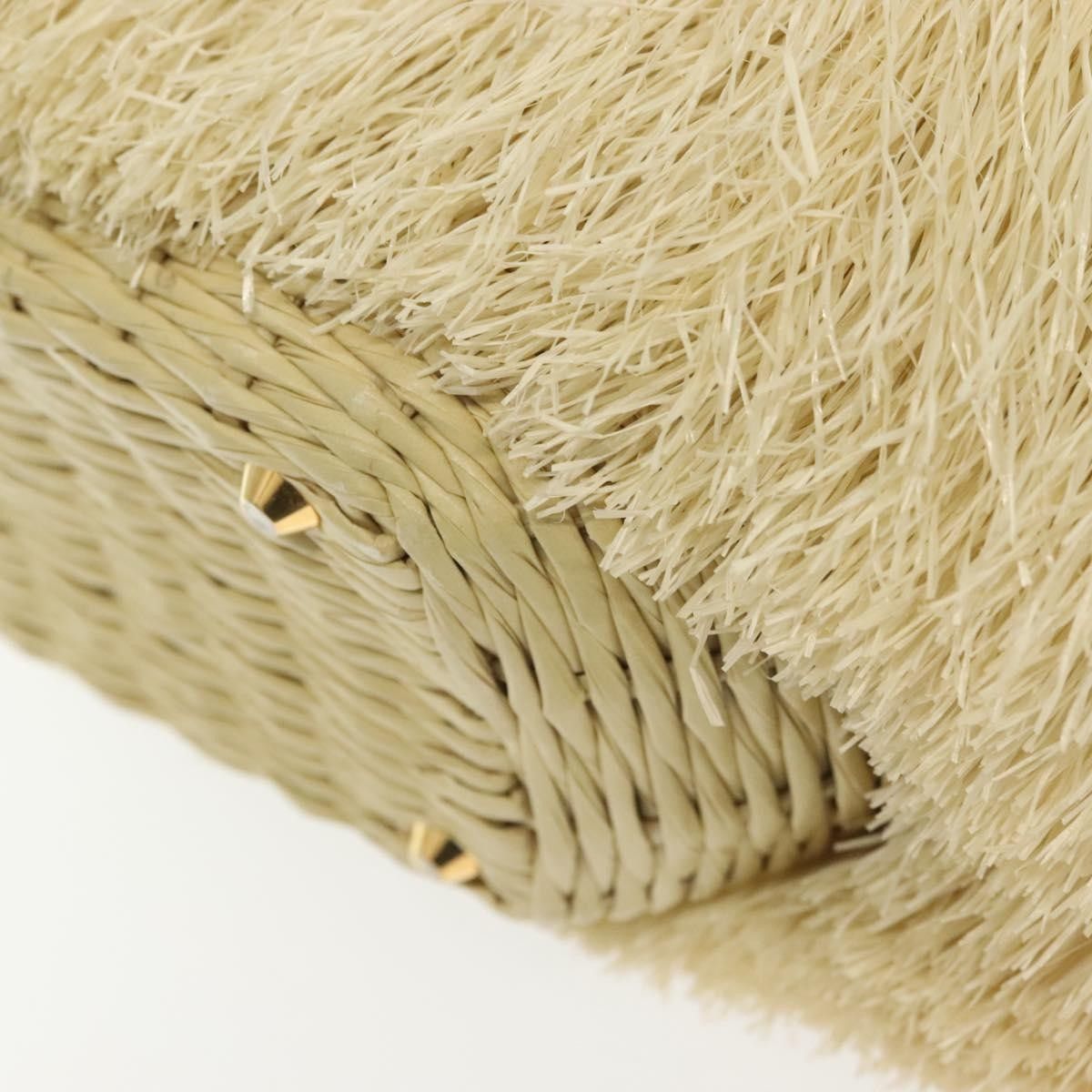 Prada Prada Fringe Wicker Tote Woven Straw Size ONE SIZE - 11 Thumbnail