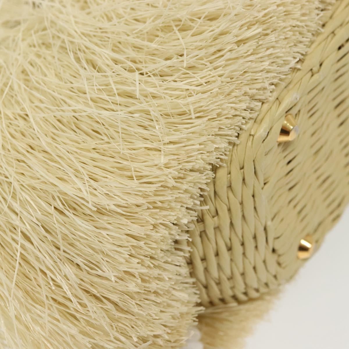 Prada Prada Fringe Wicker Tote Woven Straw Size ONE SIZE - 10 Thumbnail
