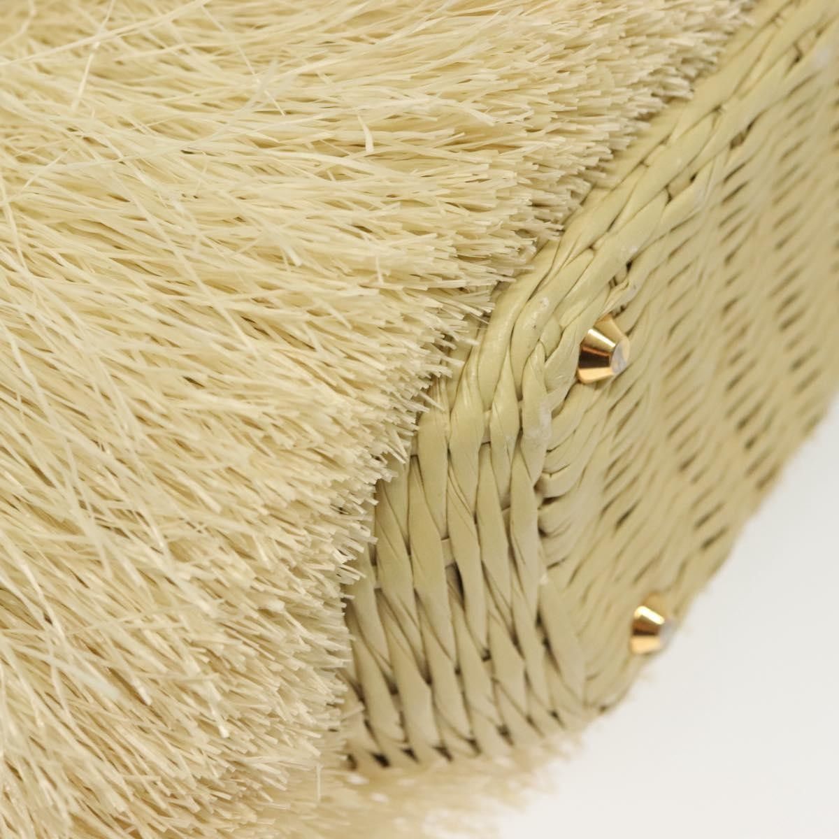 Prada Prada Fringe Wicker Tote Woven Straw Size ONE SIZE - 12 Thumbnail