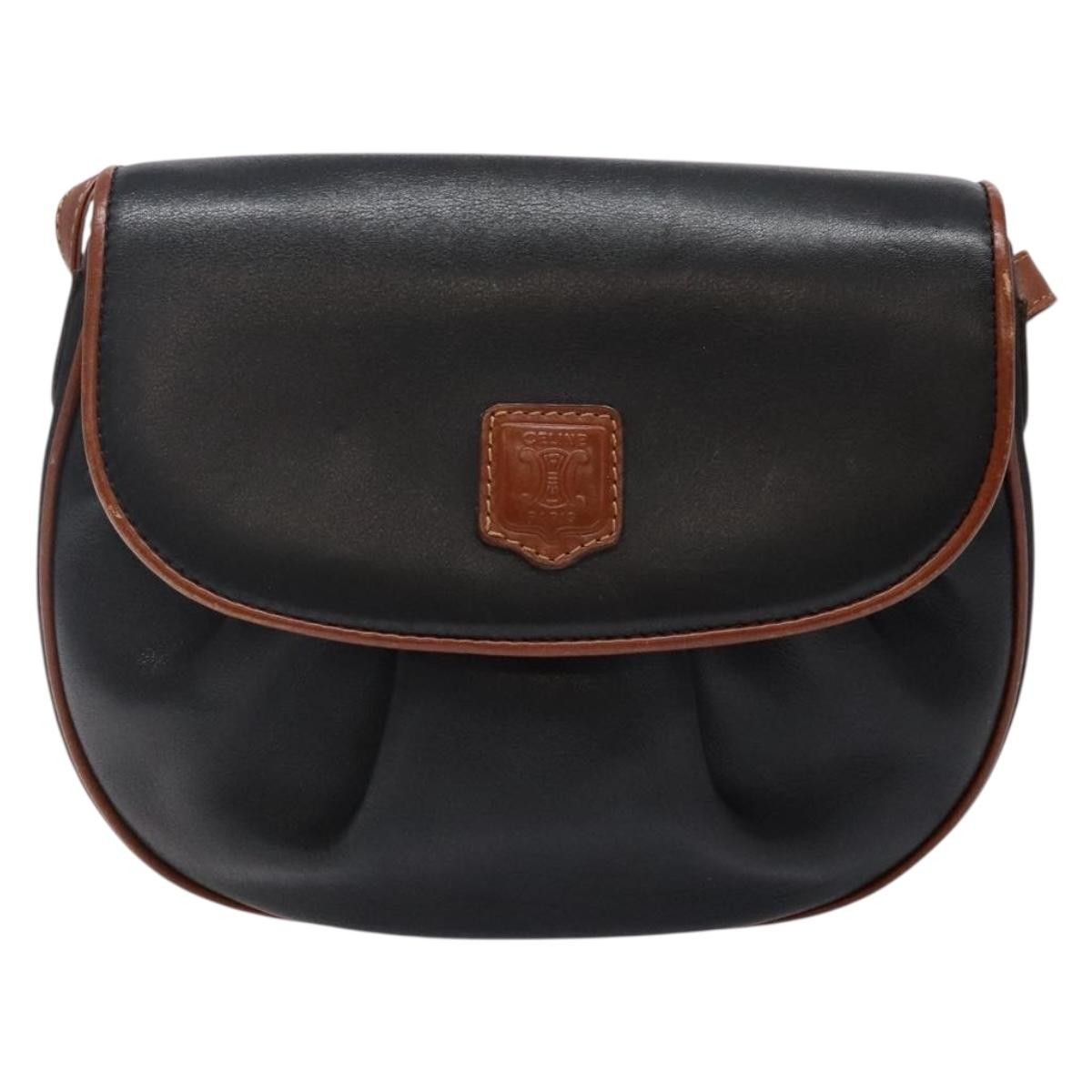 Celine Celine Vintage Triomphe Shoulder Bag Leather Size ONE SIZE - 19 Thumbnail