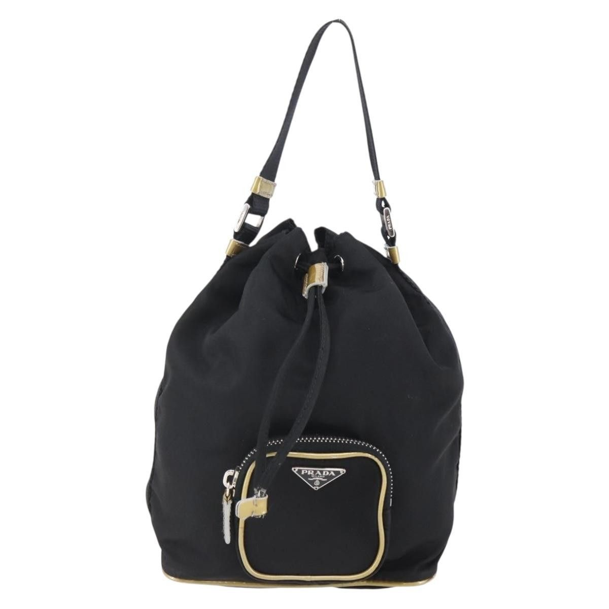 Prada Prada Duet Drawstring Bucket Bag Tessuto Size ONE SIZE - 18 Thumbnail