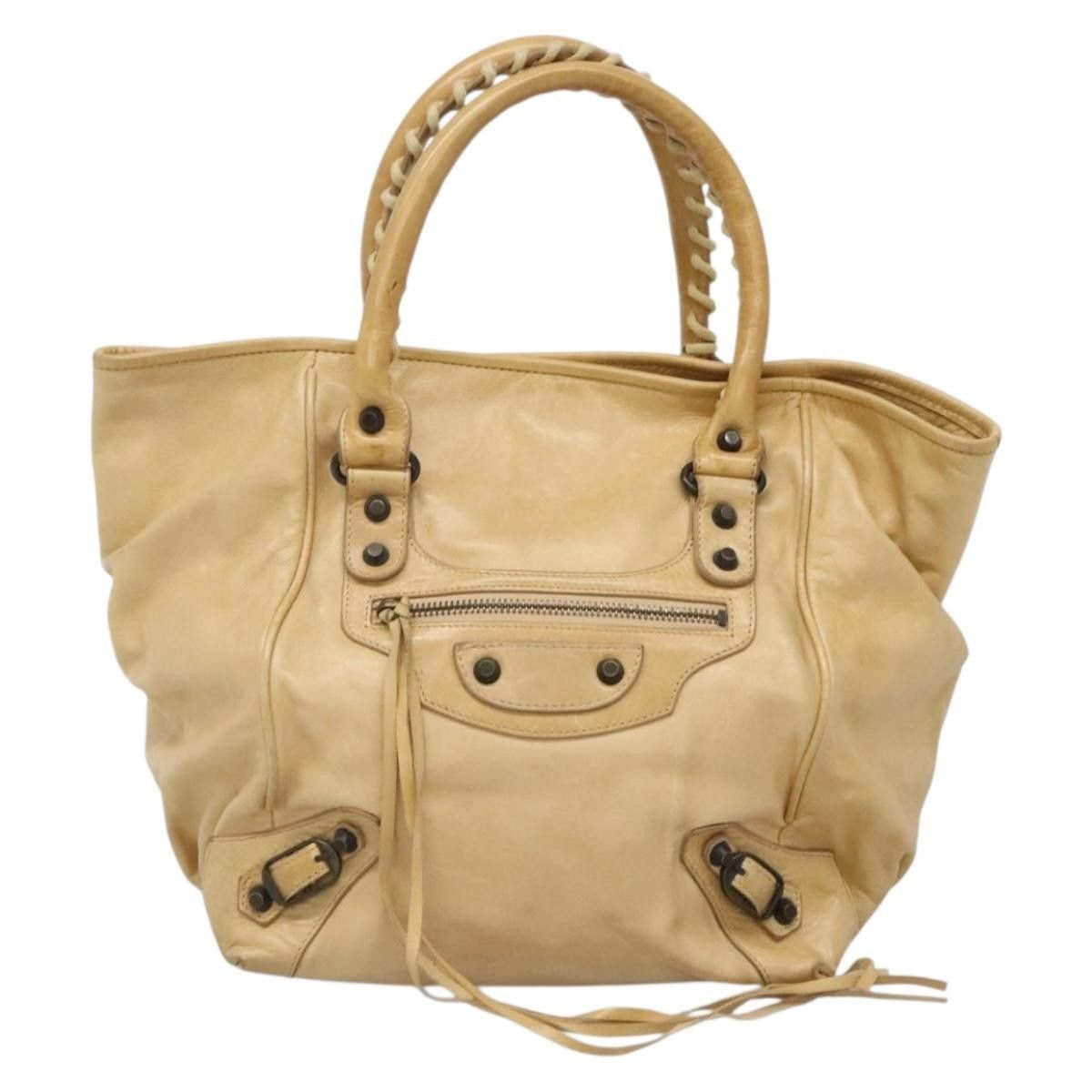 Balenciaga Balenciaga Classic Studs Sunday Tote Leather Size ONE SIZE - 13 Thumbnail