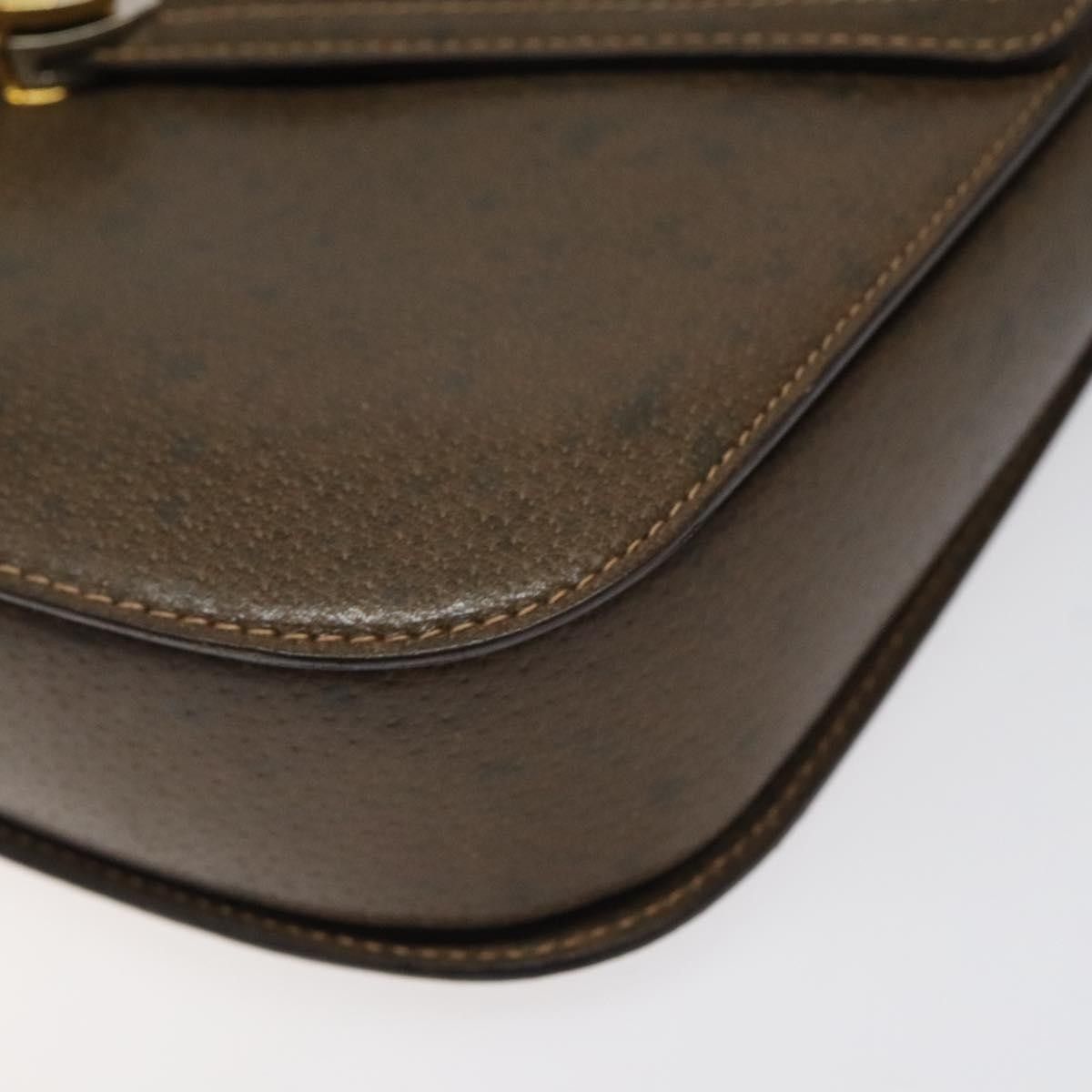 Gucci Gucci Vintage Handbag Leather Size ONE SIZE - 9 Thumbnail