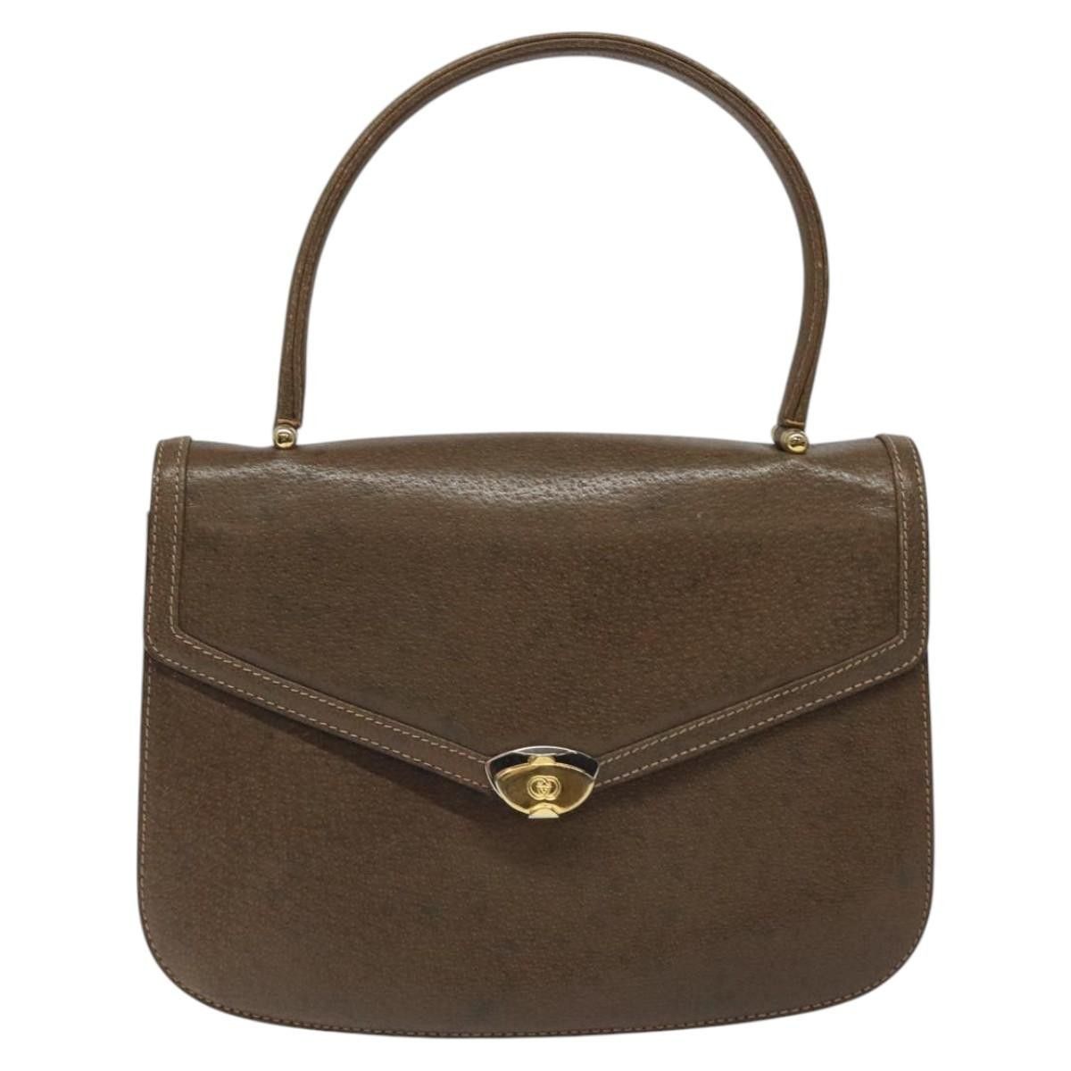 Gucci Gucci Vintage Handbag Leather Size ONE SIZE - 20 Thumbnail