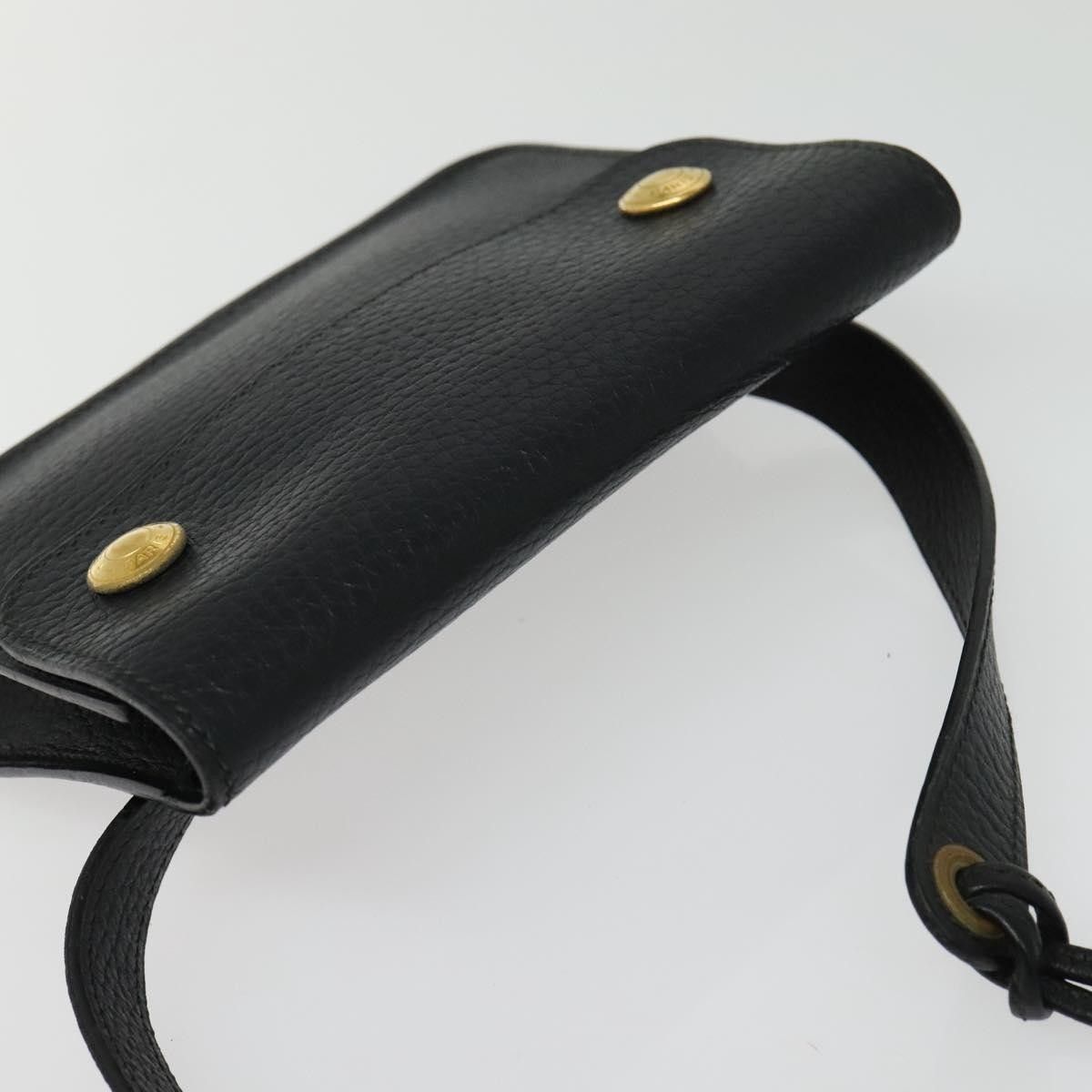 Hermes Hermes Pochette Green Waist Bag Leather Size ONE SIZE - 15 Thumbnail