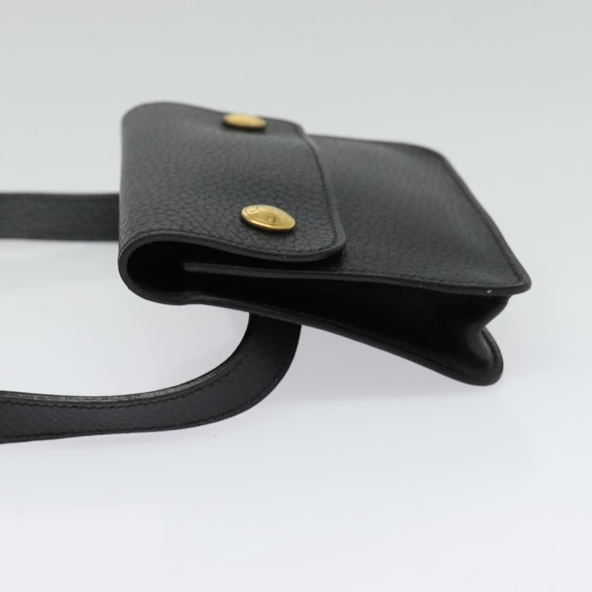 Hermes Hermes Pochette Green Waist Bag Leather Size ONE SIZE - 3 Thumbnail