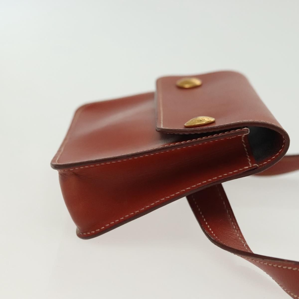 Hermes Hermes Pochette Green Waist Bag Leather Size ONE SIZE - 3 Thumbnail