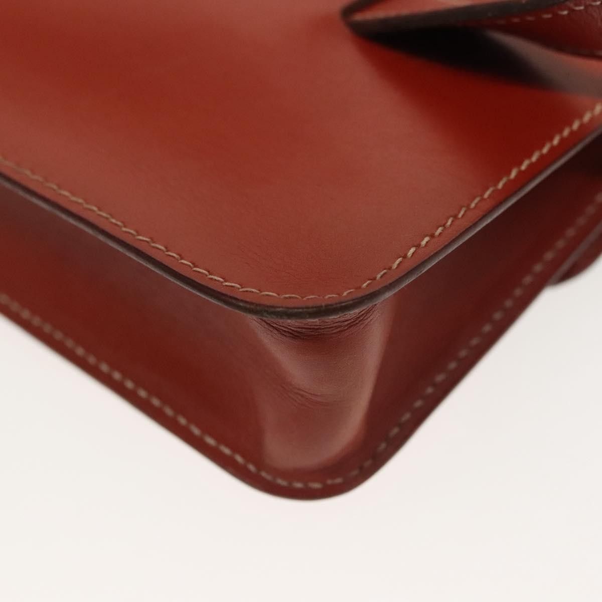 Hermes Hermes Pochette Green Waist Bag Leather Size ONE SIZE - 12 Thumbnail