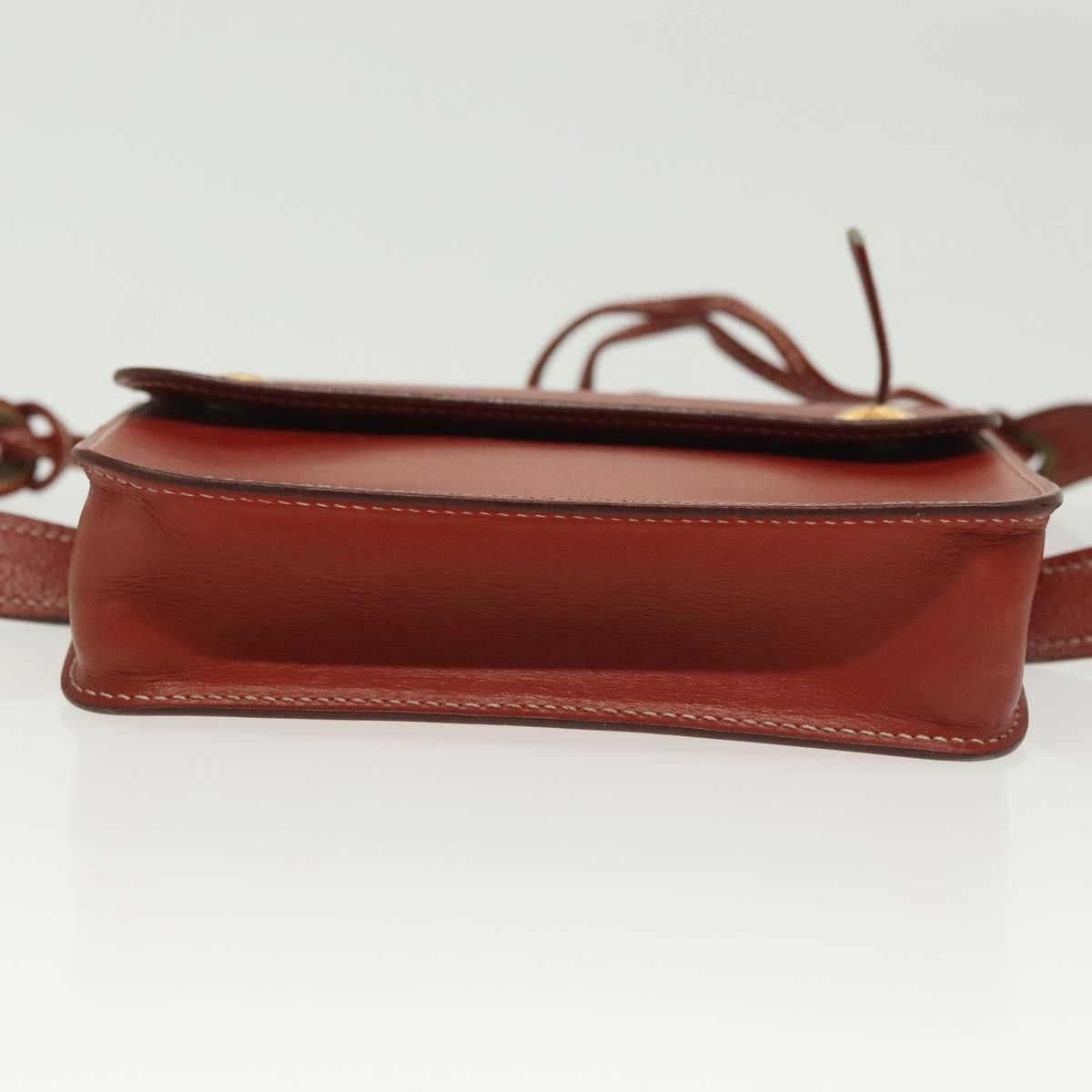 Hermes Hermes Pochette Green Waist Bag Leather Size ONE SIZE - 15 Thumbnail