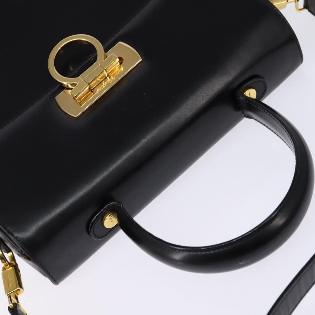 Salvatore Ferragamo Salvatore Ferragamo Gancini Convertible Top Handle Bag Leather Size ONE SIZE - 15 Thumbnail