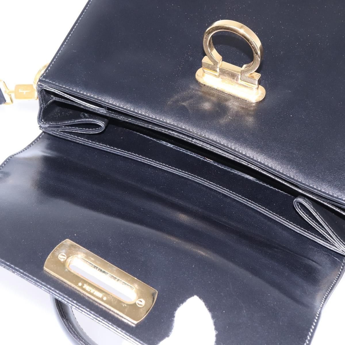 Salvatore Ferragamo Salvatore Ferragamo Gancini Convertible Top Handle Bag Leather Size ONE SIZE - 17 Thumbnail