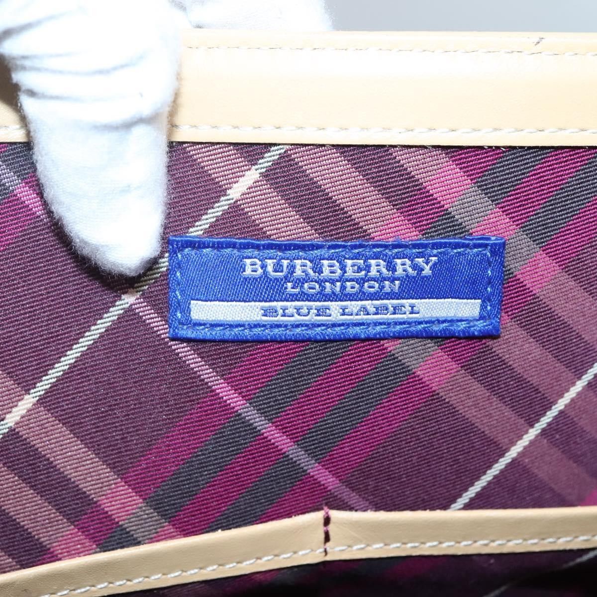 Burberry Burberry Nova Check Tote Leather Size ONE SIZE - 10 Thumbnail