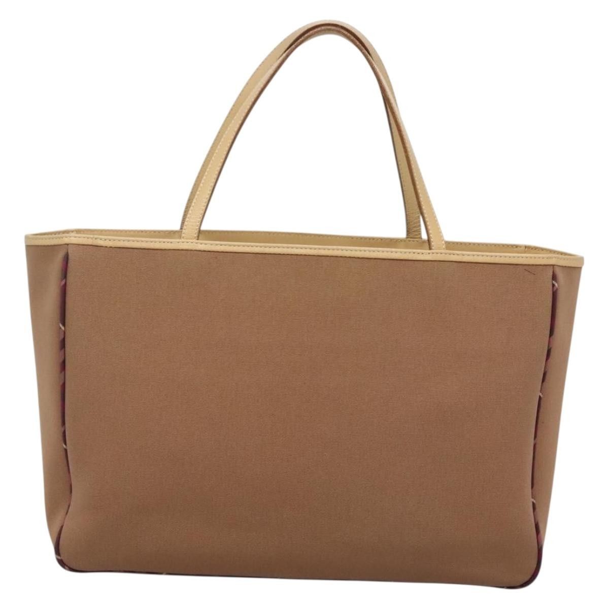 Burberry Burberry Nova Check Tote Leather Size ONE SIZE - 2 Thumbnail