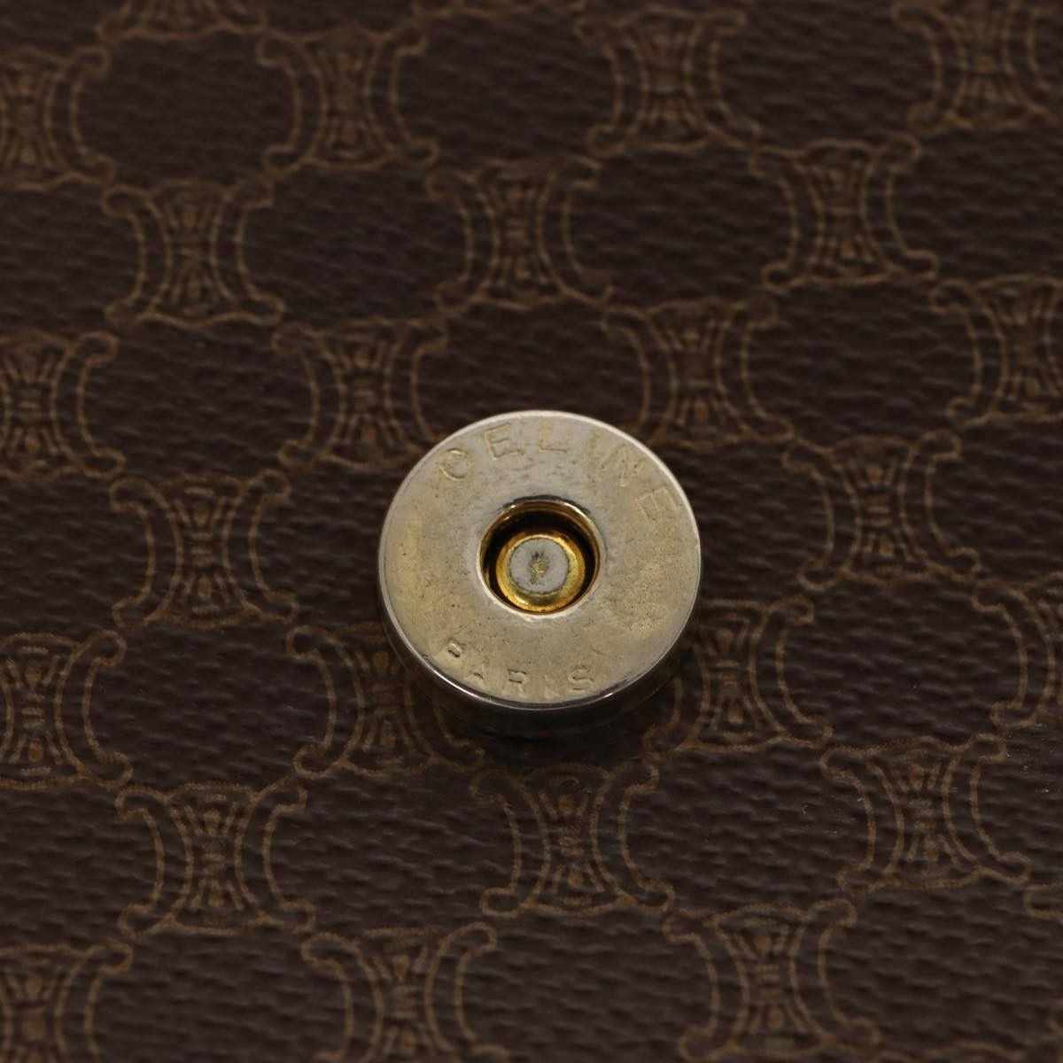 Celine Celine Vintage Macadam Circle Logo Shoulder Bag Canvas and Leather Size ONE SIZE - 14 Thumbnail