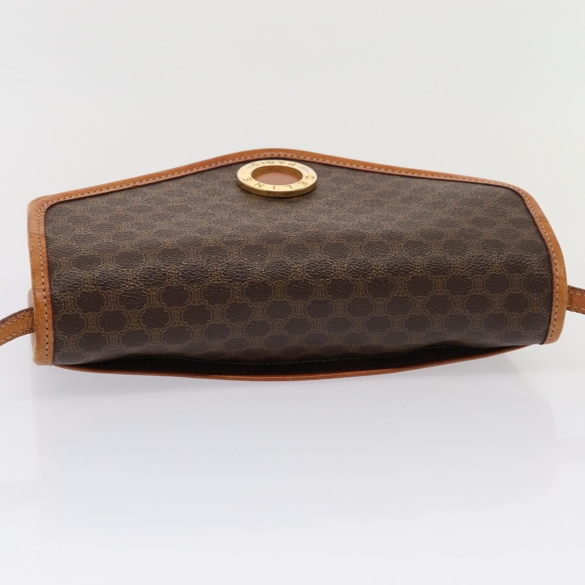 Celine Celine Vintage Macadam Circle Logo Shoulder Bag Canvas and Leather Size ONE SIZE - 16 Thumbnail