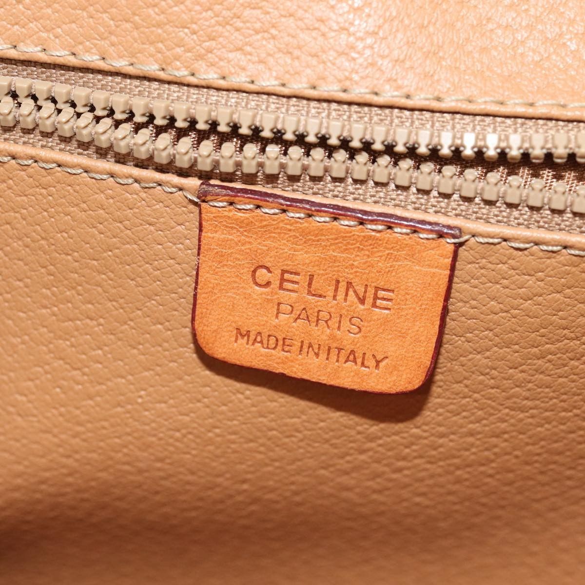 Celine Celine Vintage Macadam Circle Logo Shoulder Bag Canvas and Leather Size ONE SIZE - 6 Thumbnail