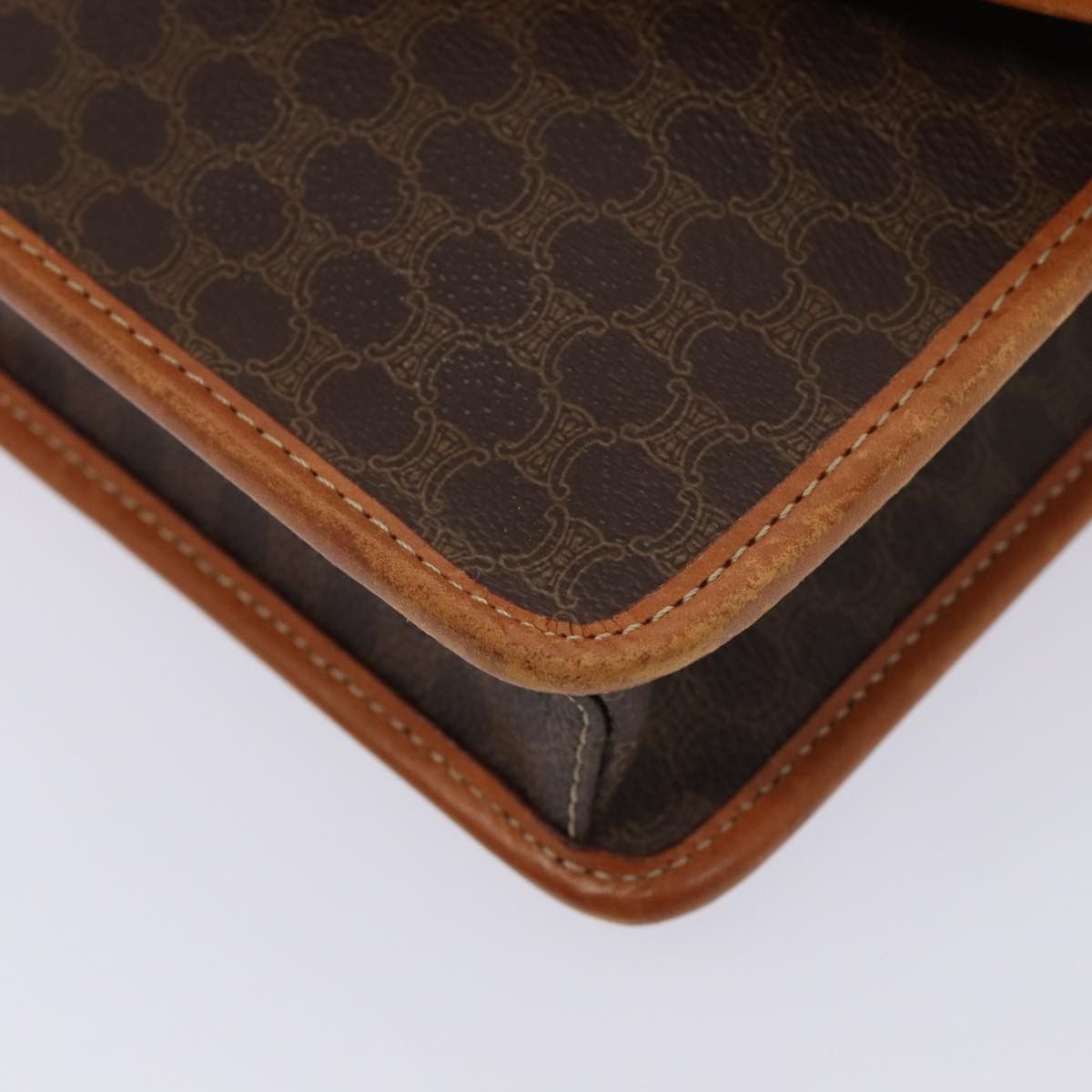 Celine Celine Vintage Macadam Circle Logo Shoulder Bag Canvas and Leather Size ONE SIZE - 9 Thumbnail