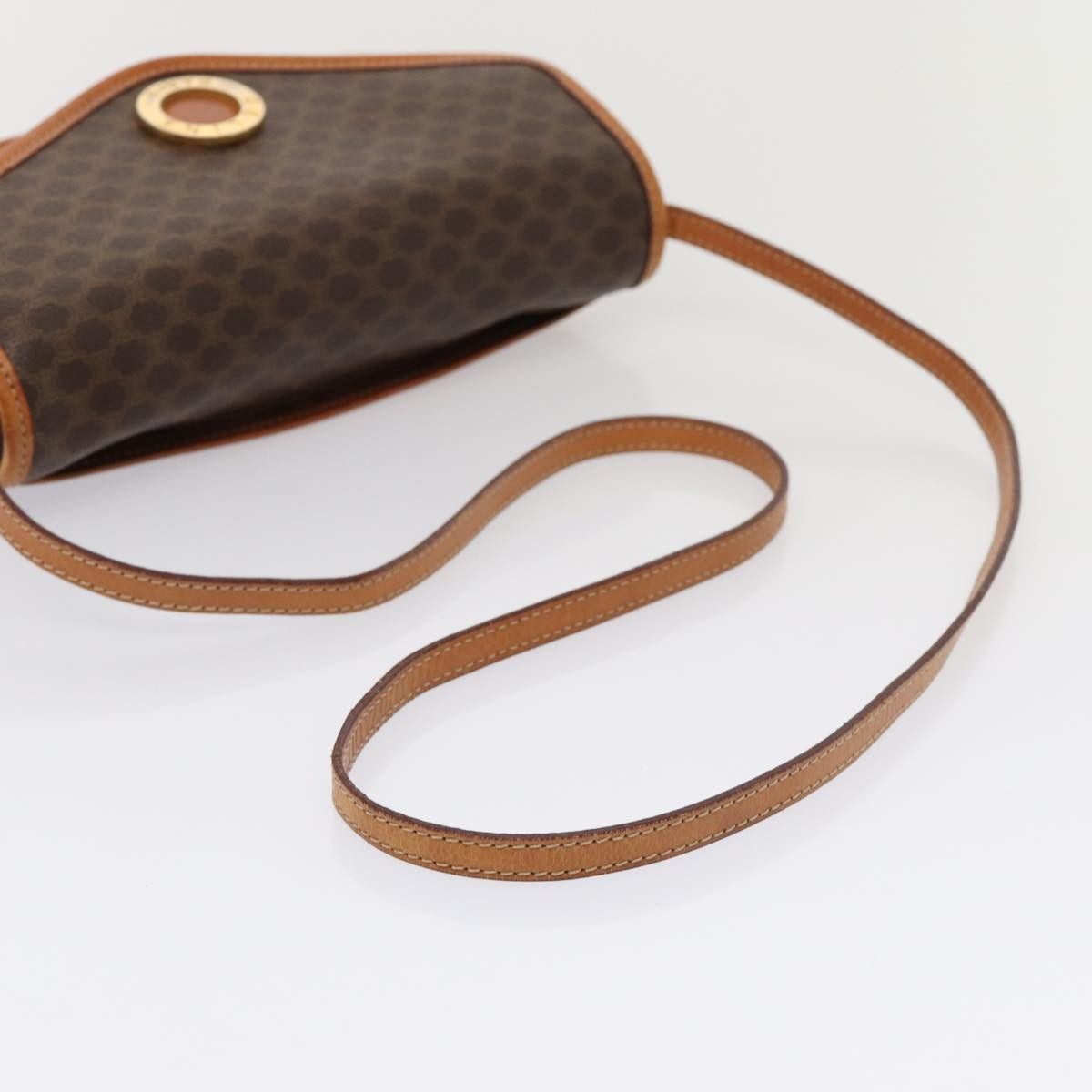 Celine Celine Vintage Macadam Circle Logo Shoulder Bag Canvas and Leather Size ONE SIZE - 8 Thumbnail