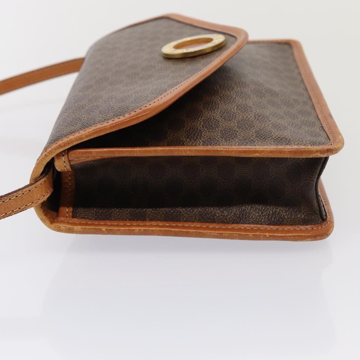 Celine Celine Vintage Macadam Circle Logo Shoulder Bag Canvas and Leather Size ONE SIZE - 4 Thumbnail