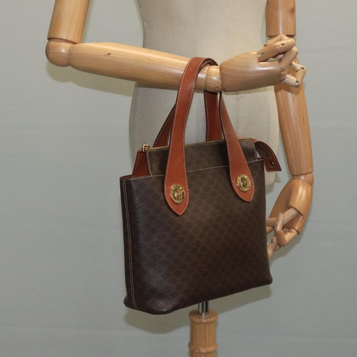 Celine Celine Macadam Handbag Macadam with leather Size ONE SIZE - 15 Thumbnail