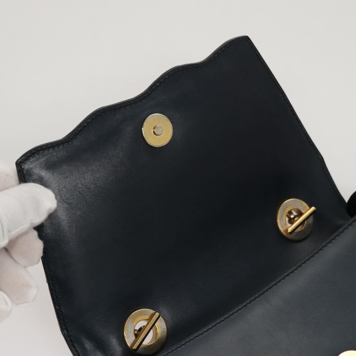 Celine Celine Circle Logo Handbag Leather Size ONE SIZE - 21 Thumbnail