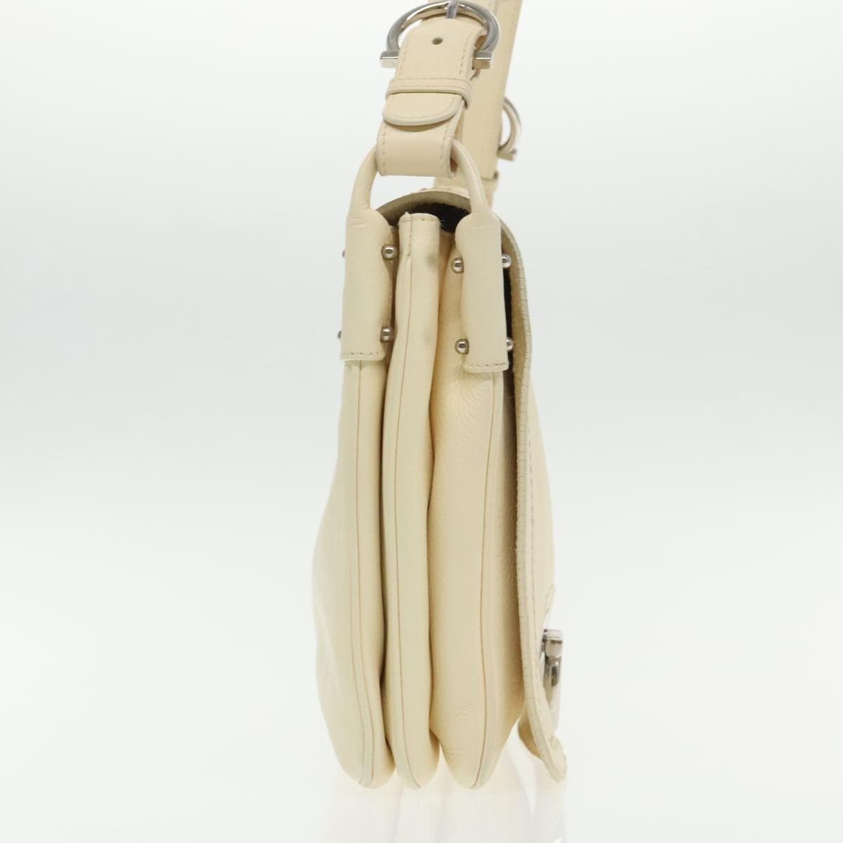 Salvatore Ferragamo Salvatore Ferragamo Gancini Shoulder Bag Leather Size ONE SIZE - 4 Thumbnail