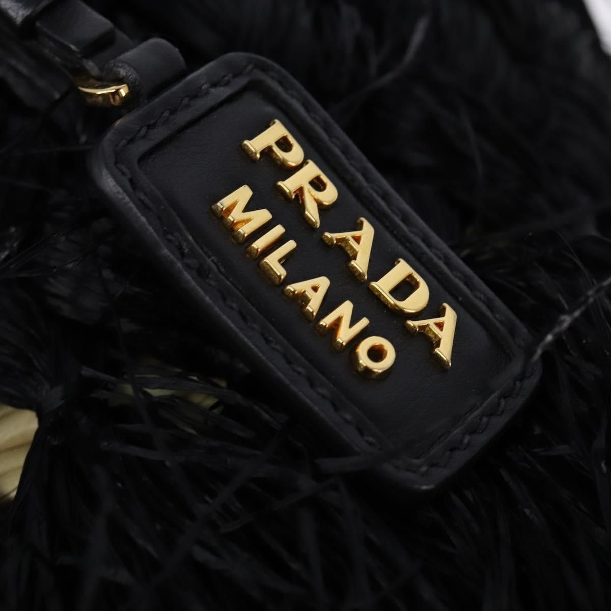 Prada Prada Fringe Wicker Tote Woven Straw Size ONE SIZE - 21 Thumbnail