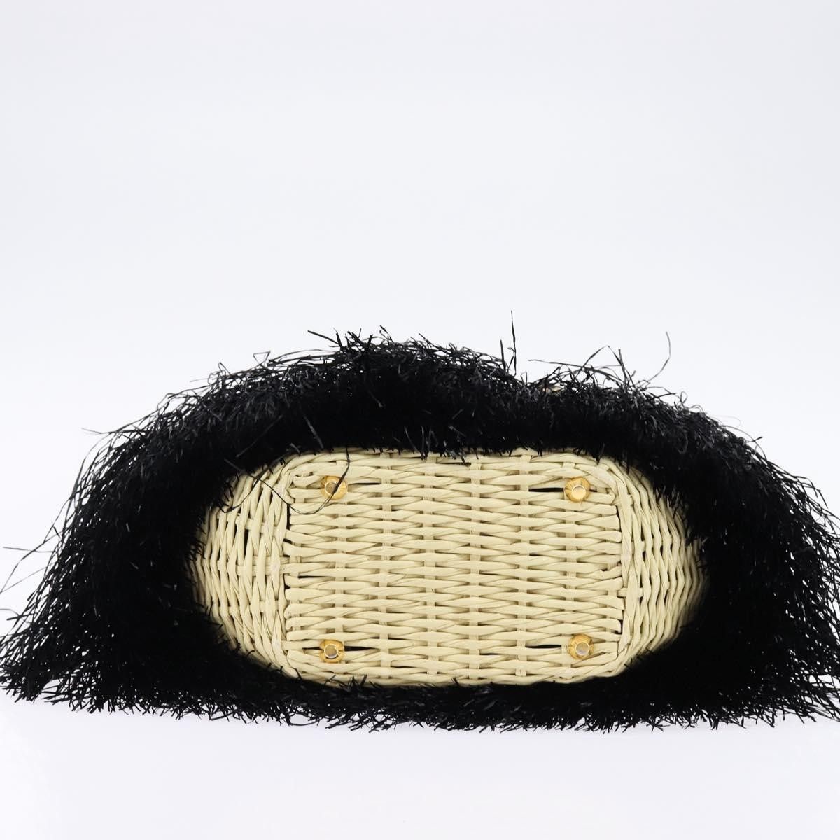Prada Prada Fringe Wicker Tote Woven Straw Size ONE SIZE - 16 Thumbnail