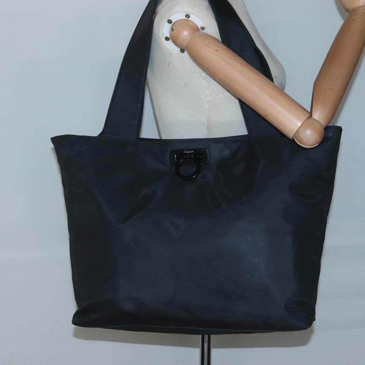 Salvatore Ferragamo Salvatore Ferragamo Gancini Tote Nylon Size ONE SIZE - 13 Thumbnail