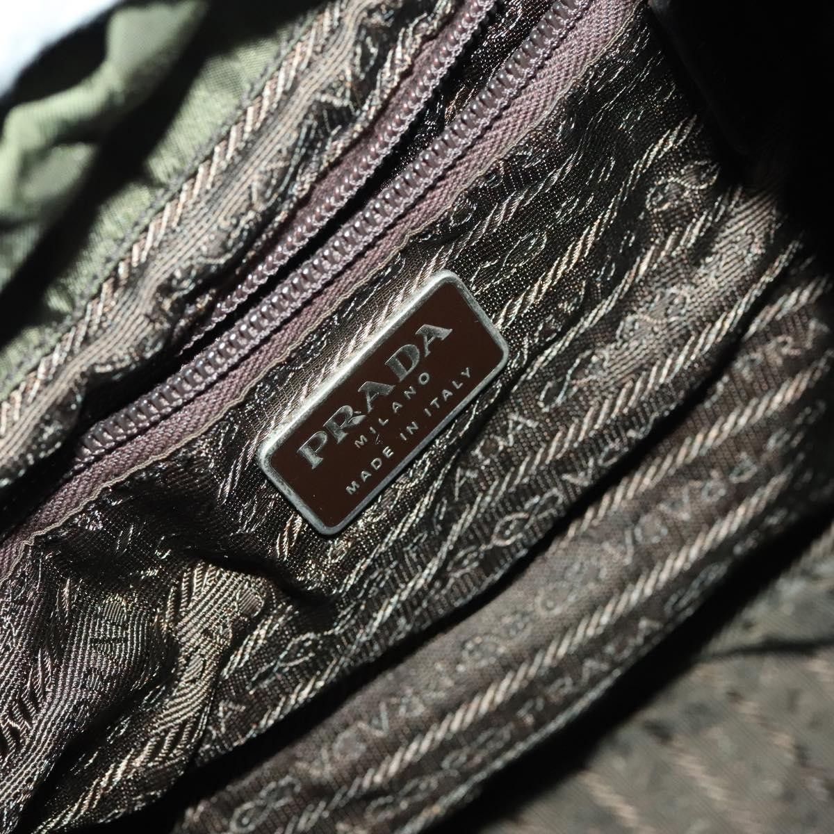 Prada Prada Vela Double Front Pocket Backpack Tessuto with Saffiano Leather Size ONE SIZE - 6 Thumbnail