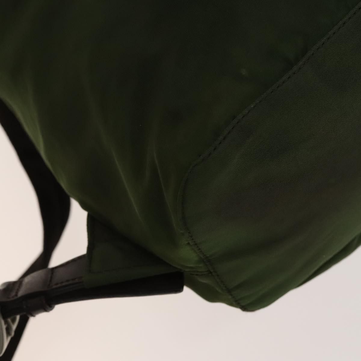 Prada Prada Vela Double Front Pocket Backpack Tessuto with Saffiano Leather Size ONE SIZE - 12 Thumbnail