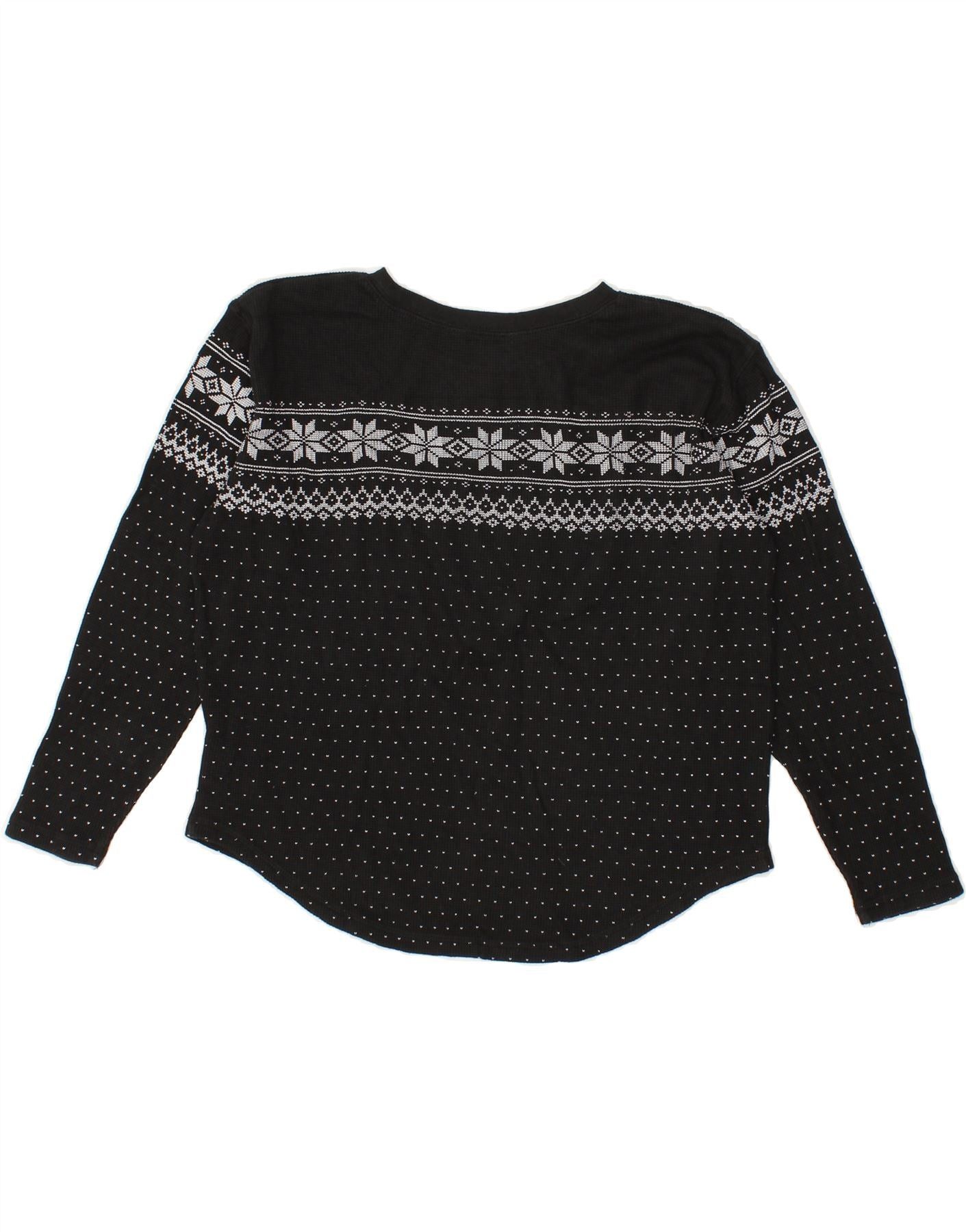 Polo Ralph Lauren Girls Boat Neck Jumper Sweater 8-9 Years Medium Black Size S / US 4 / IT 40 - 2 Thumbnail