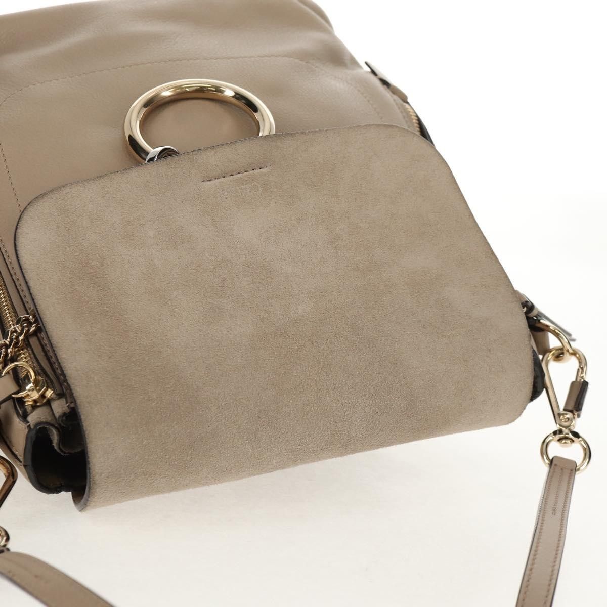Chloe Chloe Faye Backpack Leather and Suede Size ONE SIZE - 15 Thumbnail