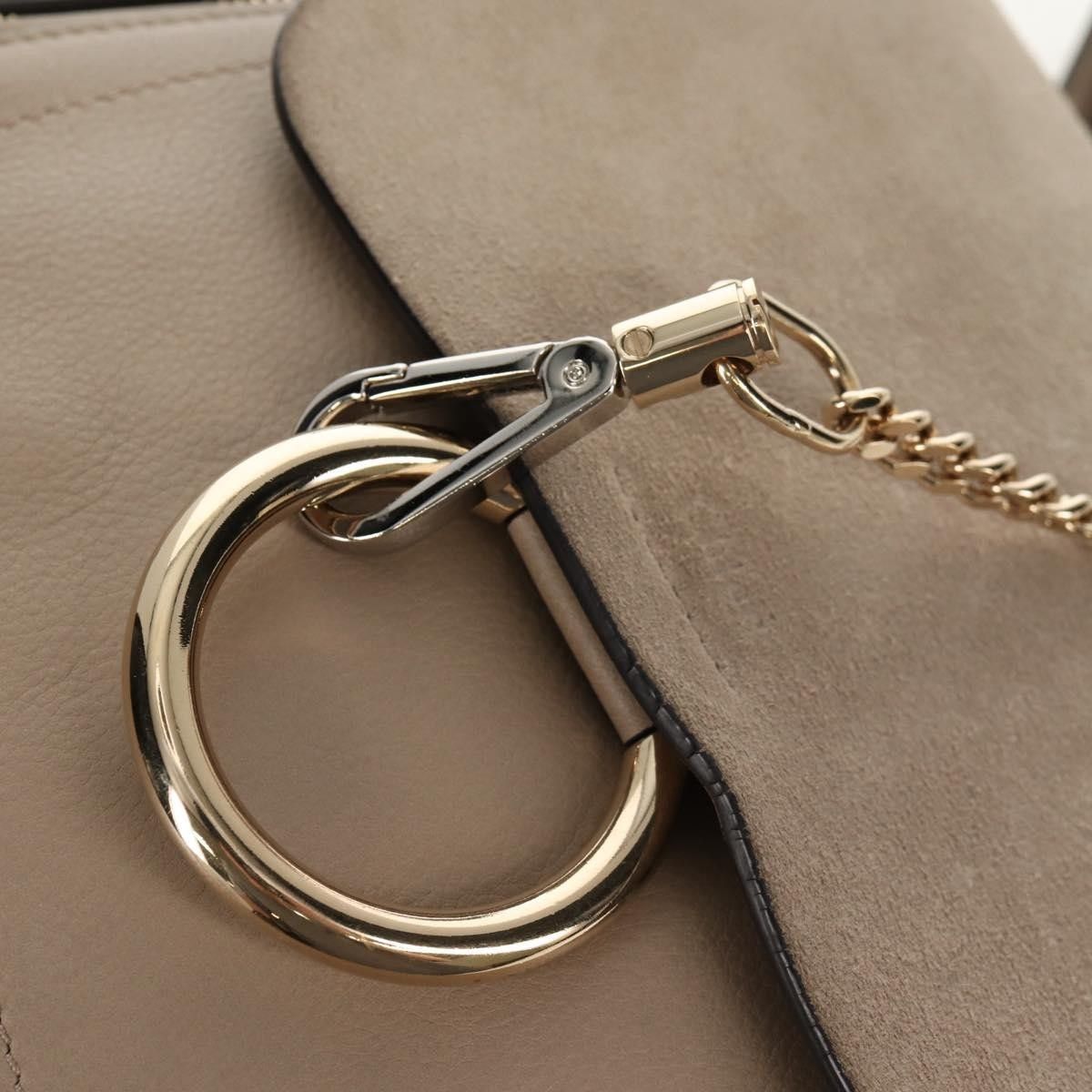 Chloe Chloe Faye Backpack Leather and Suede Size ONE SIZE - 14 Thumbnail