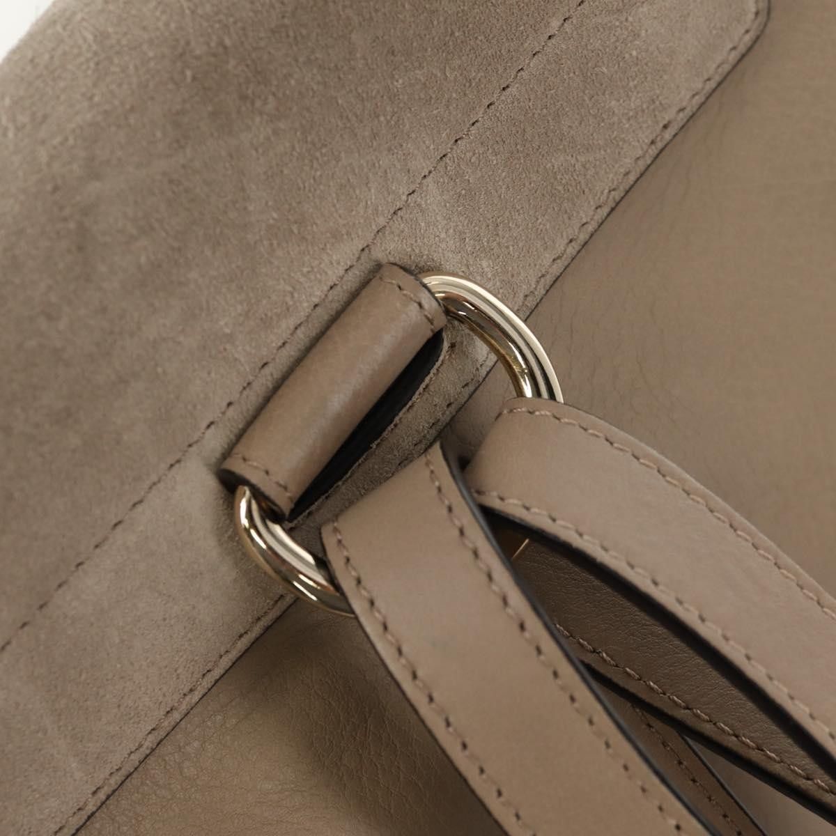 Chloe Chloe Faye Backpack Leather and Suede Size ONE SIZE - 13 Thumbnail