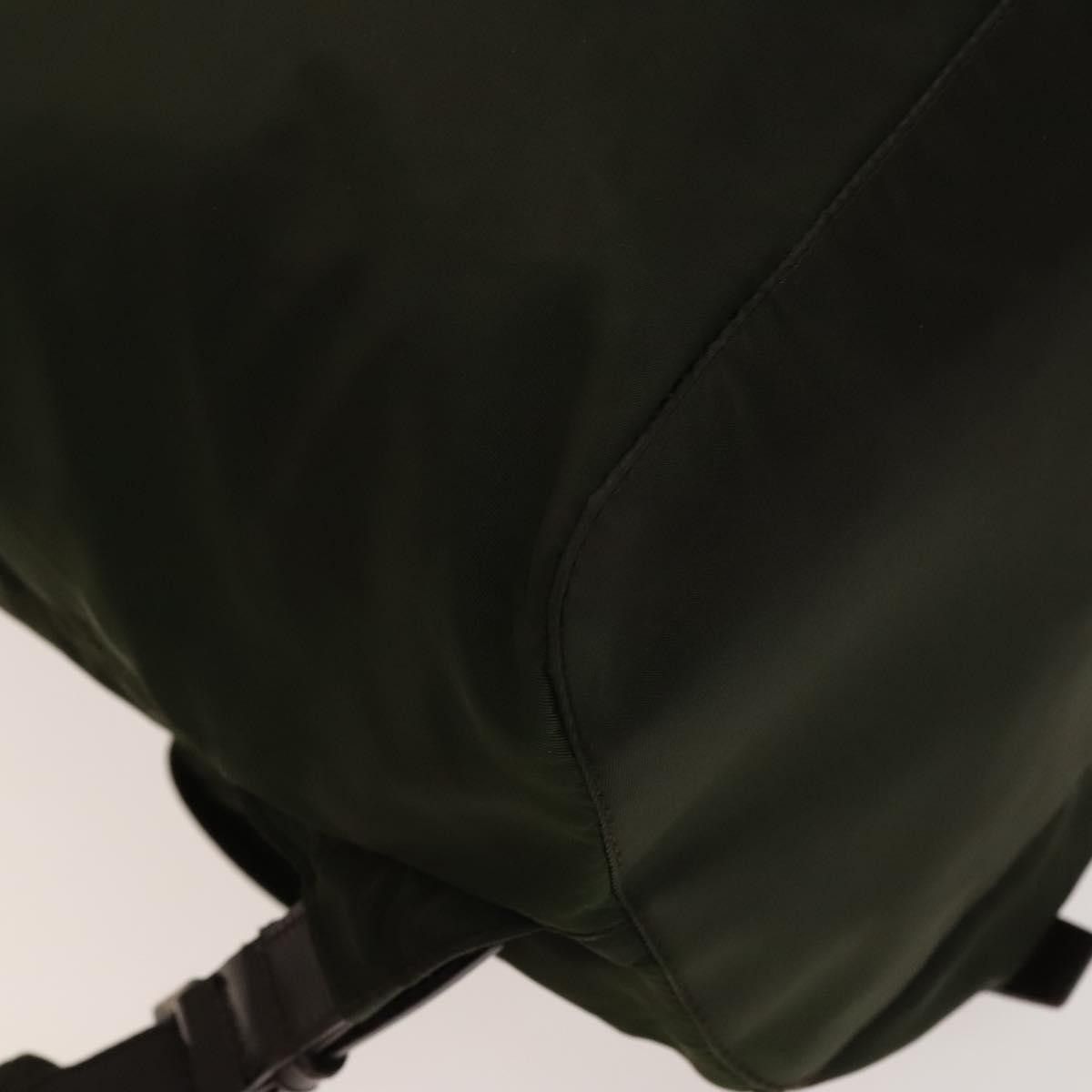 Prada Prada Vela Double Front Pocket Backpack Tessuto with Saffiano Leather Size ONE SIZE - 13 Thumbnail