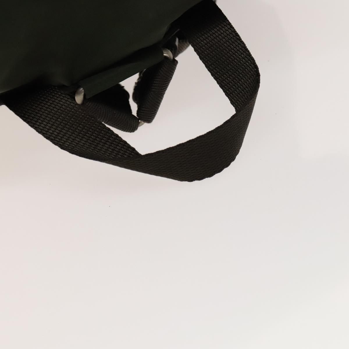 Prada Prada Vela Double Front Pocket Backpack Tessuto with Saffiano Leather Size ONE SIZE - 21 Thumbnail