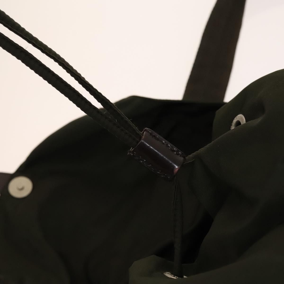 Prada Prada Vela Double Front Pocket Backpack Tessuto with Saffiano Leather Size ONE SIZE - 23 Thumbnail