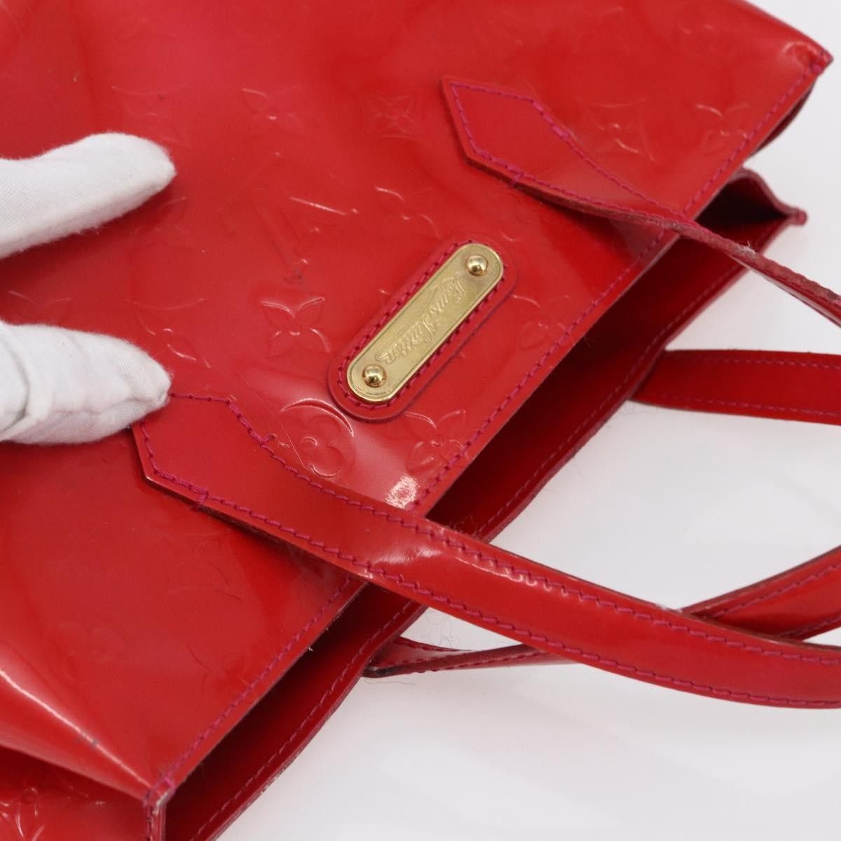 Louis Vuitton Louis Vuitton Wilshire Handbag Monogram Vernis Size ONE SIZE - 16 Thumbnail