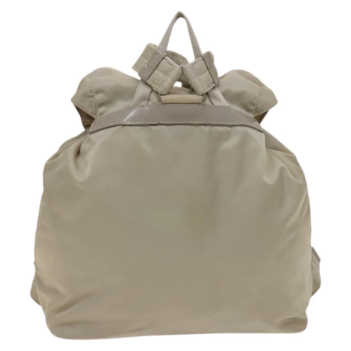 Prada Prada Vela Double Front Pocket Backpack Tessuto with Saffiano Leather Size ONE SIZE - 2 Thumbnail