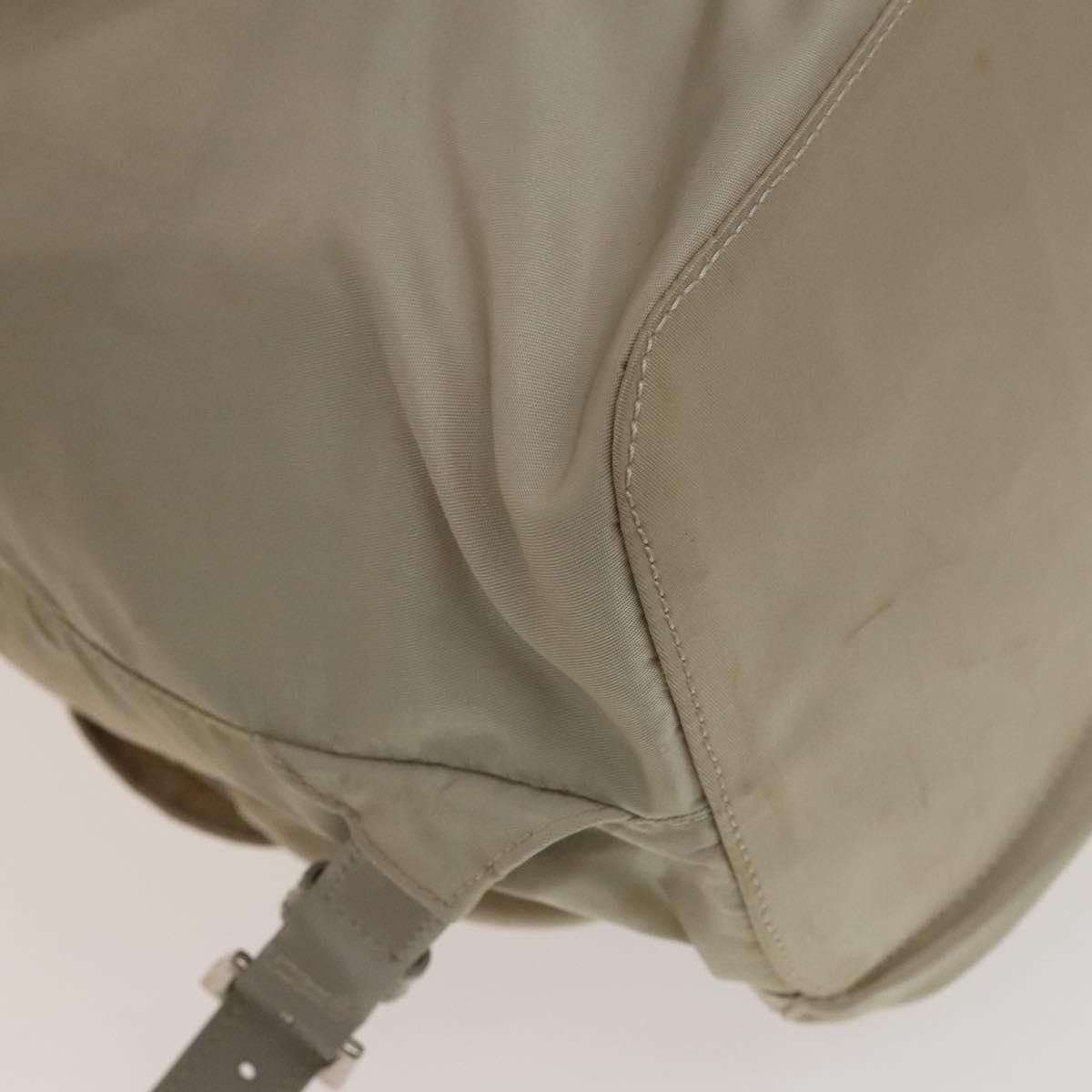 Prada Prada Vela Double Front Pocket Backpack Tessuto with Saffiano Leather Size ONE SIZE - 11 Thumbnail