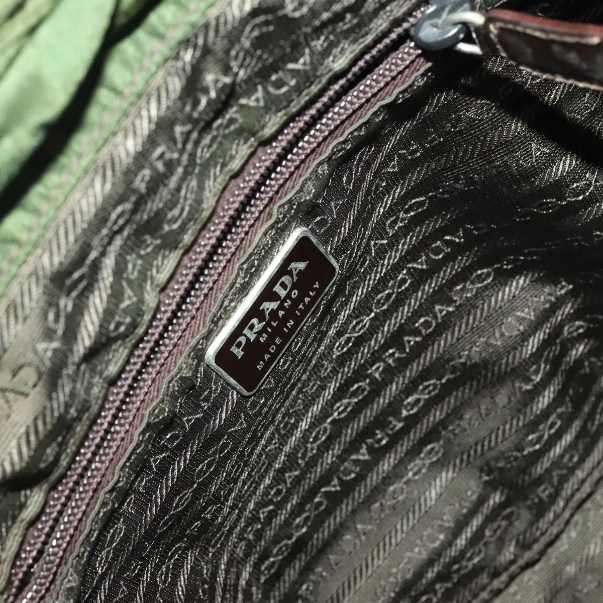 Prada Prada Vela Double Front Pocket Backpack Tessuto with Saffiano Leather Size ONE SIZE - 6 Thumbnail