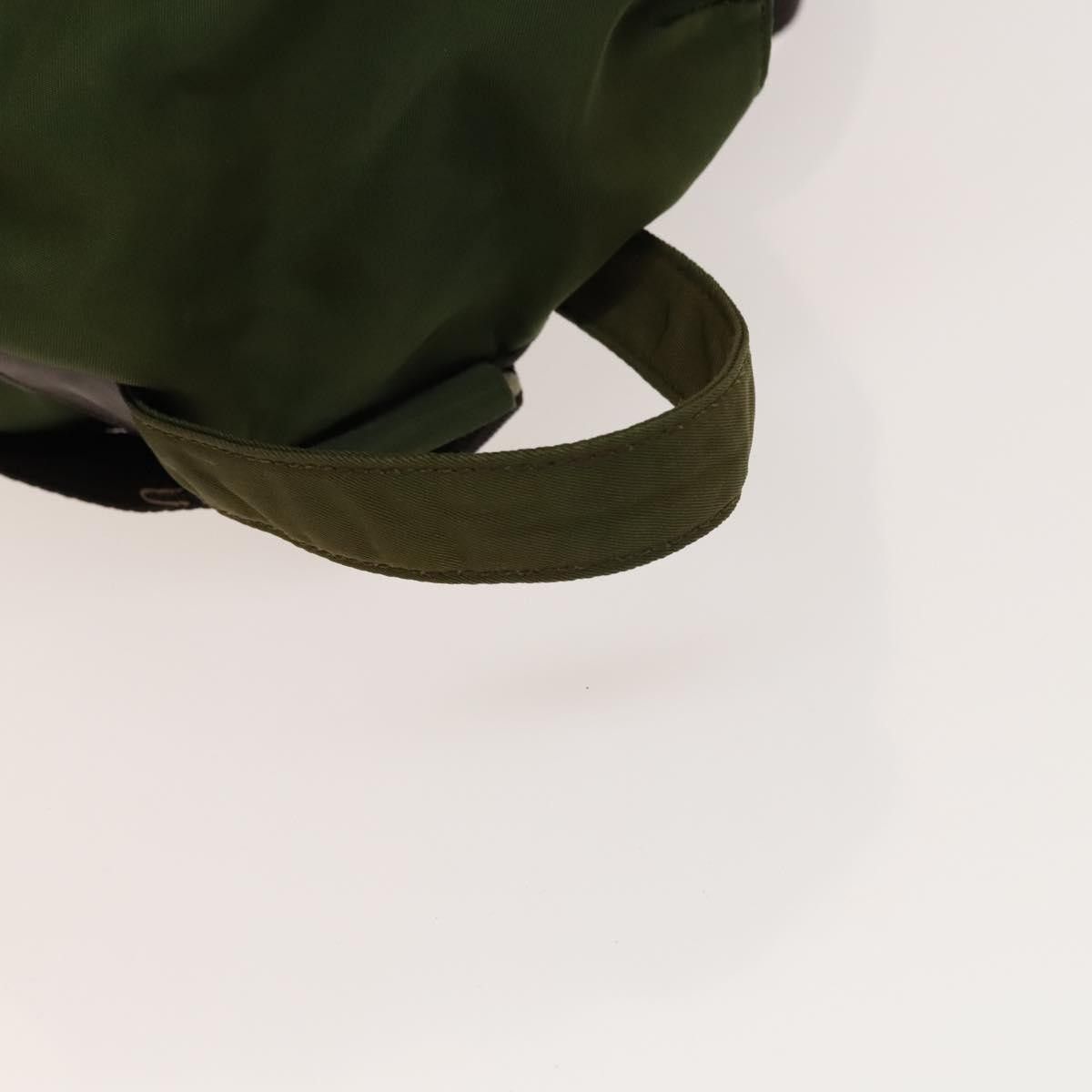 Prada Prada Vela Double Front Pocket Backpack Tessuto with Saffiano Leather Size ONE SIZE - 15 Thumbnail