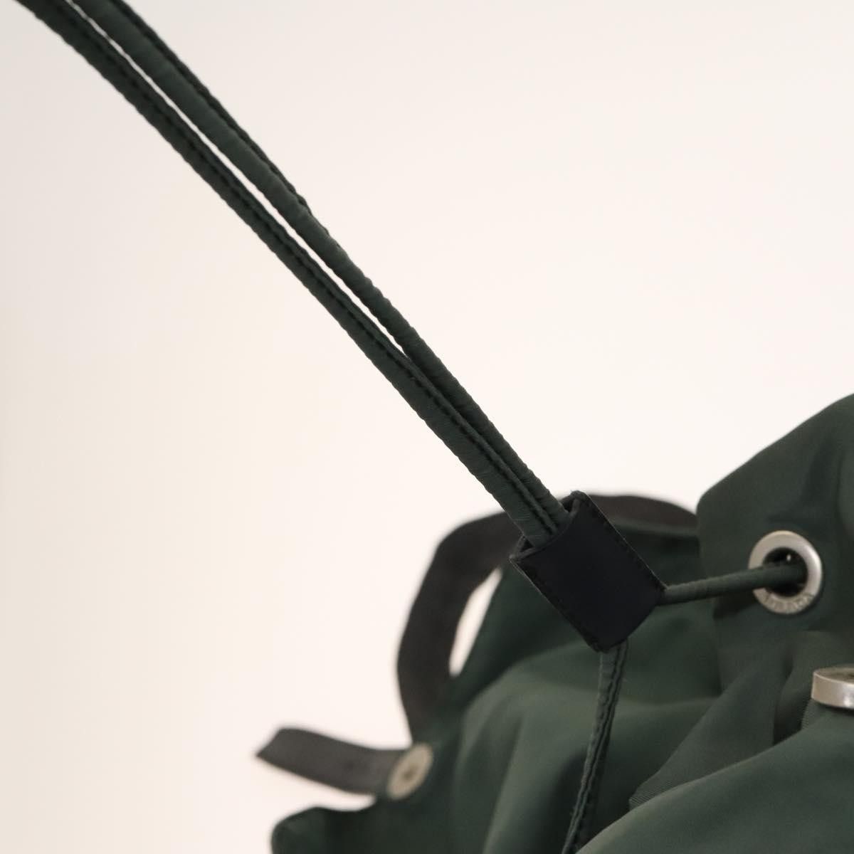 Prada Prada Vela Double Front Pocket Backpack Tessuto with Saffiano Leather Size ONE SIZE - 19 Thumbnail