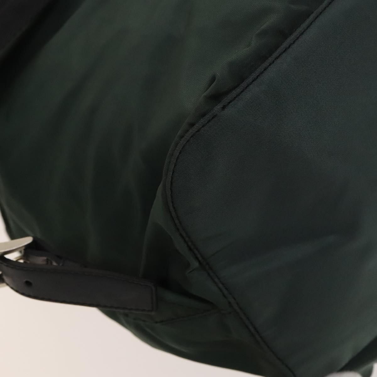 Prada Prada Vela Double Front Pocket Backpack Tessuto with Saffiano Leather Size ONE SIZE - 9 Thumbnail