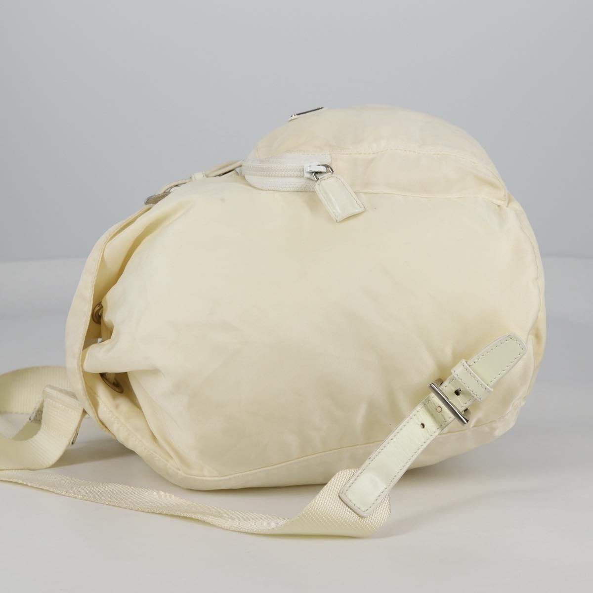 Prada Prada Front Pocket Buckle Backpack Nylon Size ONE SIZE - 3 Thumbnail
