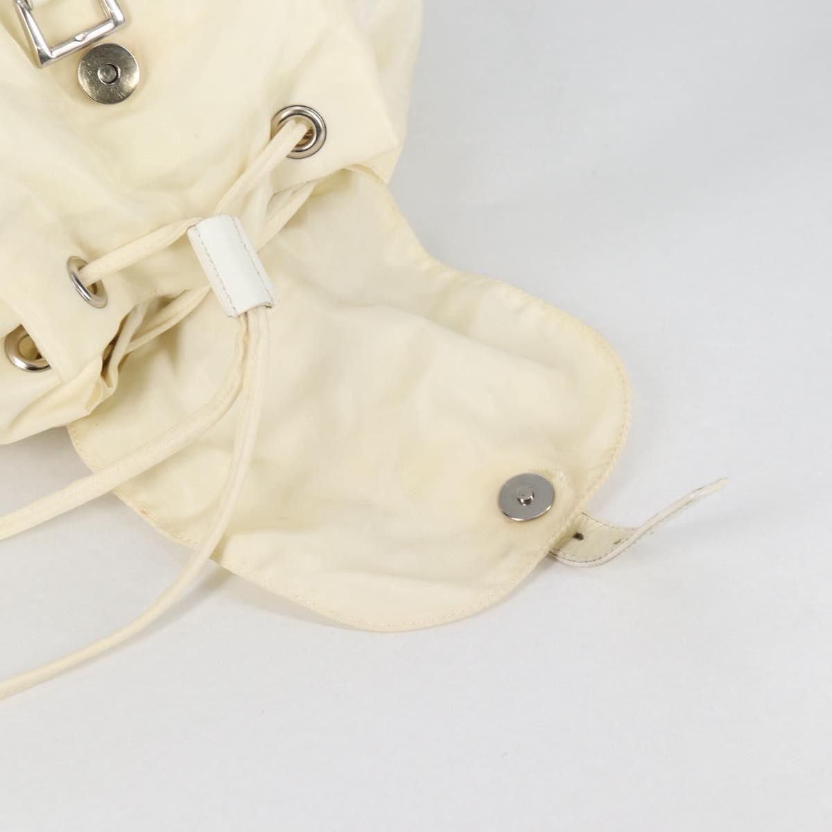 Prada Prada Front Pocket Buckle Backpack Nylon Size ONE SIZE - 13 Thumbnail